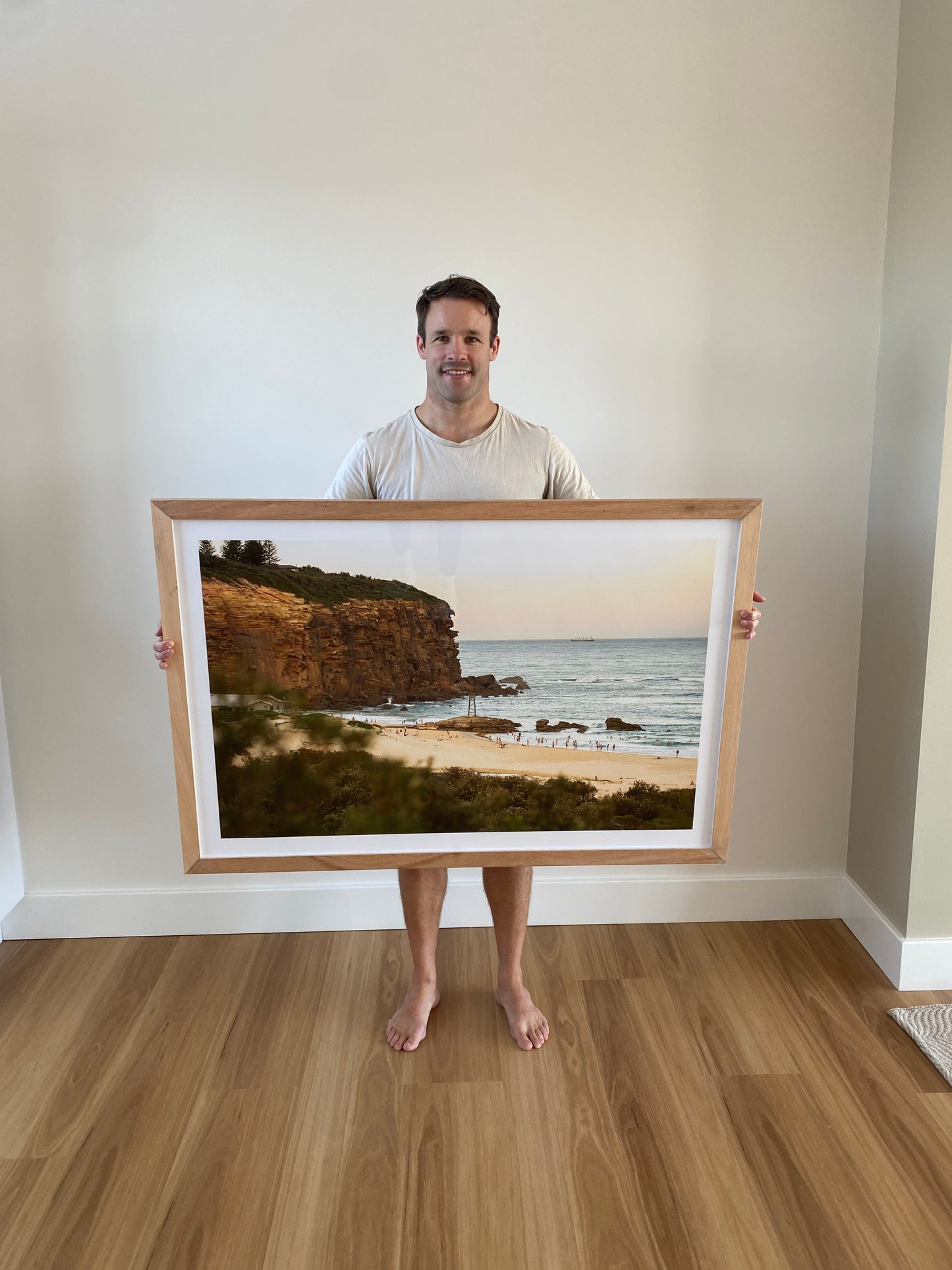 Movember Framed Print Fundraiser Raffle Ticket